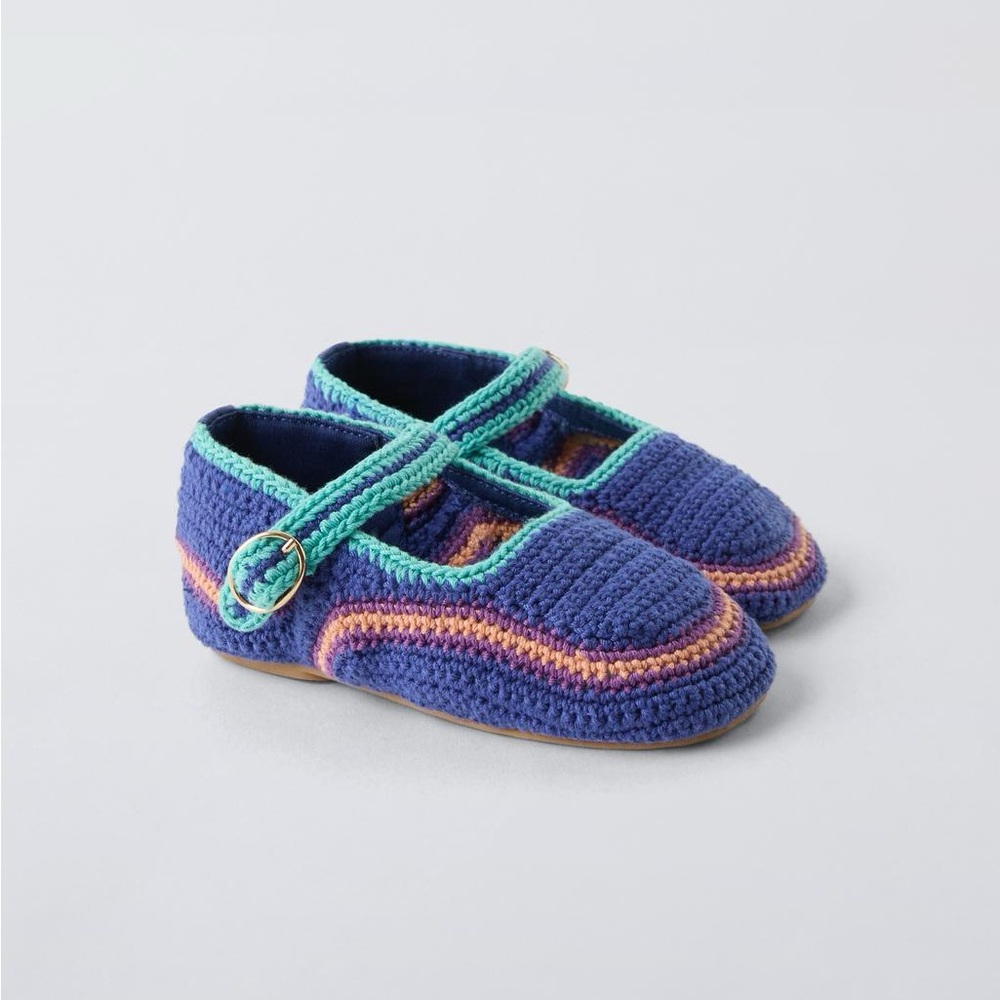 Zara Kid’s Crochet Ballet Flats
